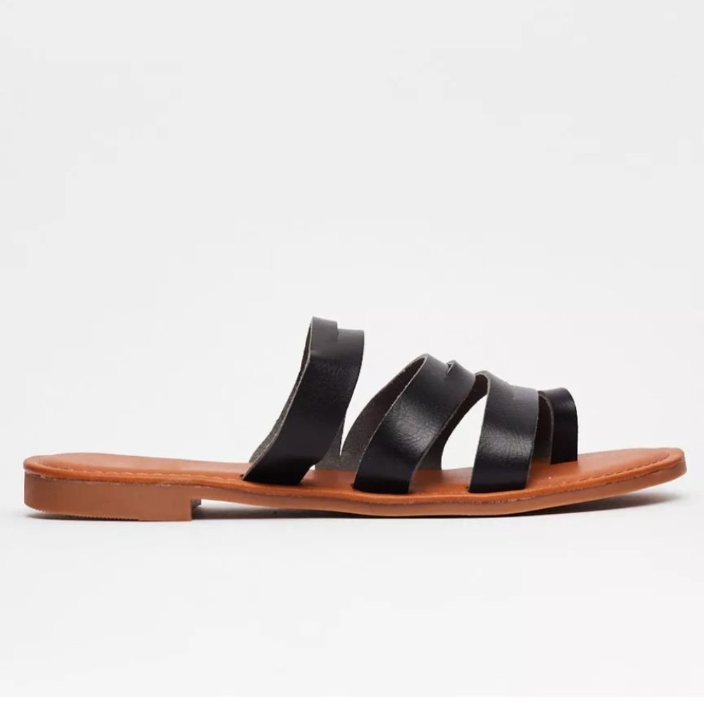 NEW Multi Strap Flat Sandals